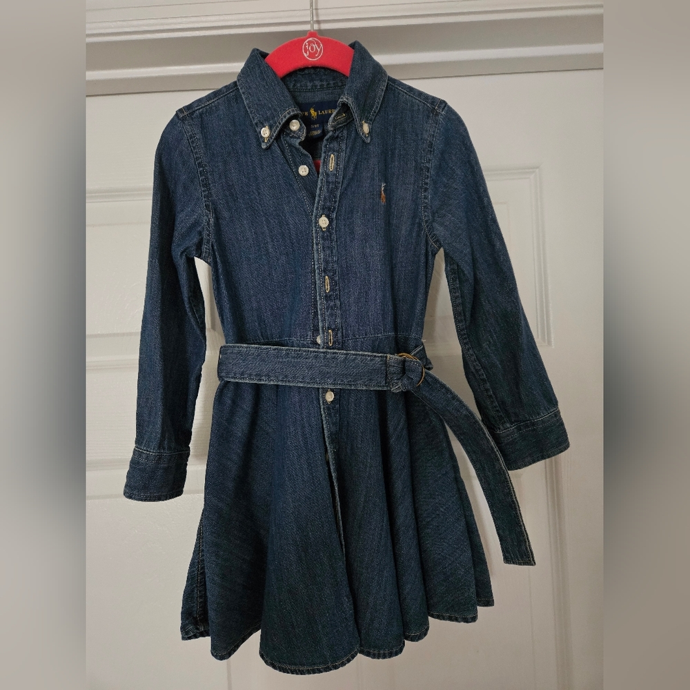 Polo Ralph Lauren 3T Toddler Denim Shirt dress